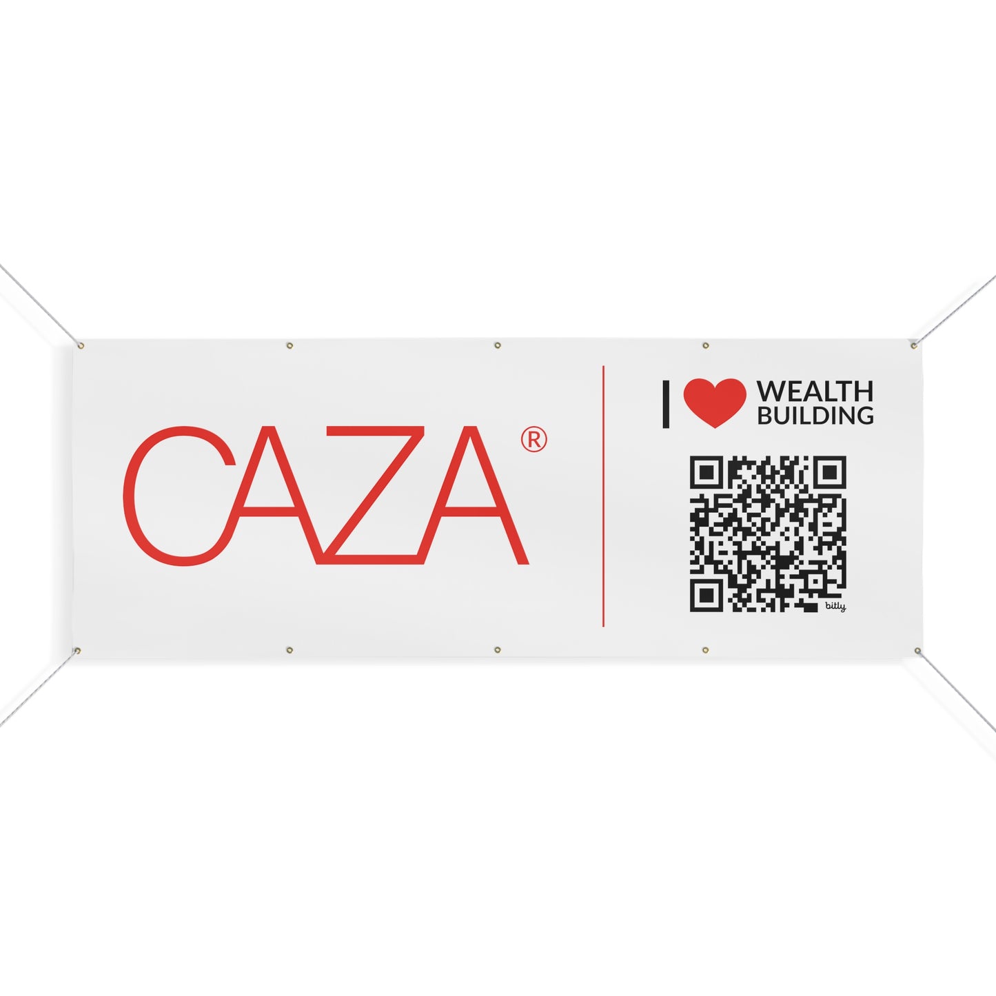 Join CAZA® | Matte Banner (White)