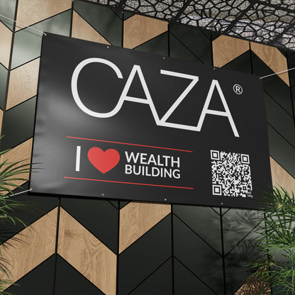 Join CAZA® | Matte Banner (Black)