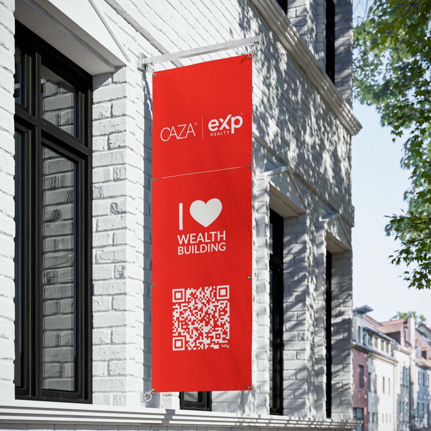 Join CAZA® | Vinyl Banners (Red)