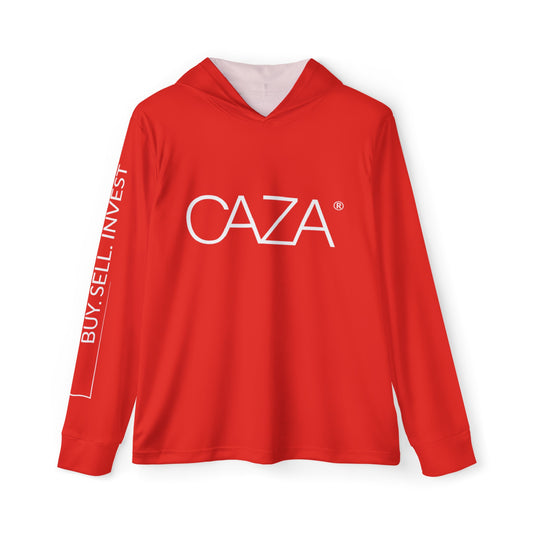 Men's Sports Warmup Hoodie (Red)