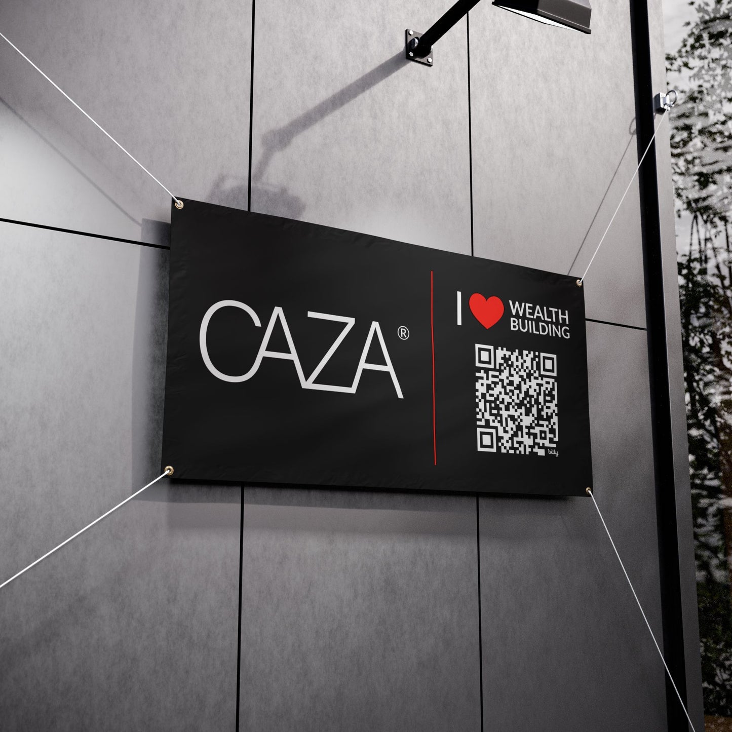 Join CAZA® | Vinyl Banners (Black)