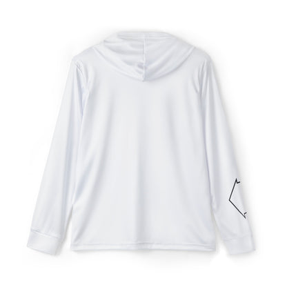 Men's Sports Warmup Hoodie (White)