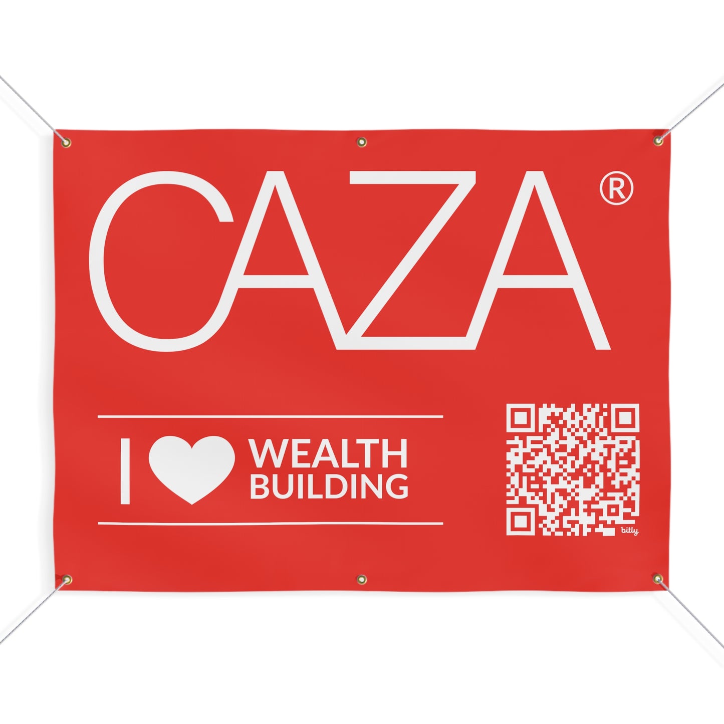 Join CAZA® | Matte Banner (Red)