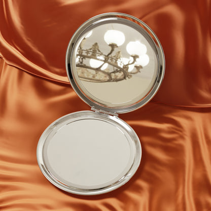 Compact Travel Mirror (Red)