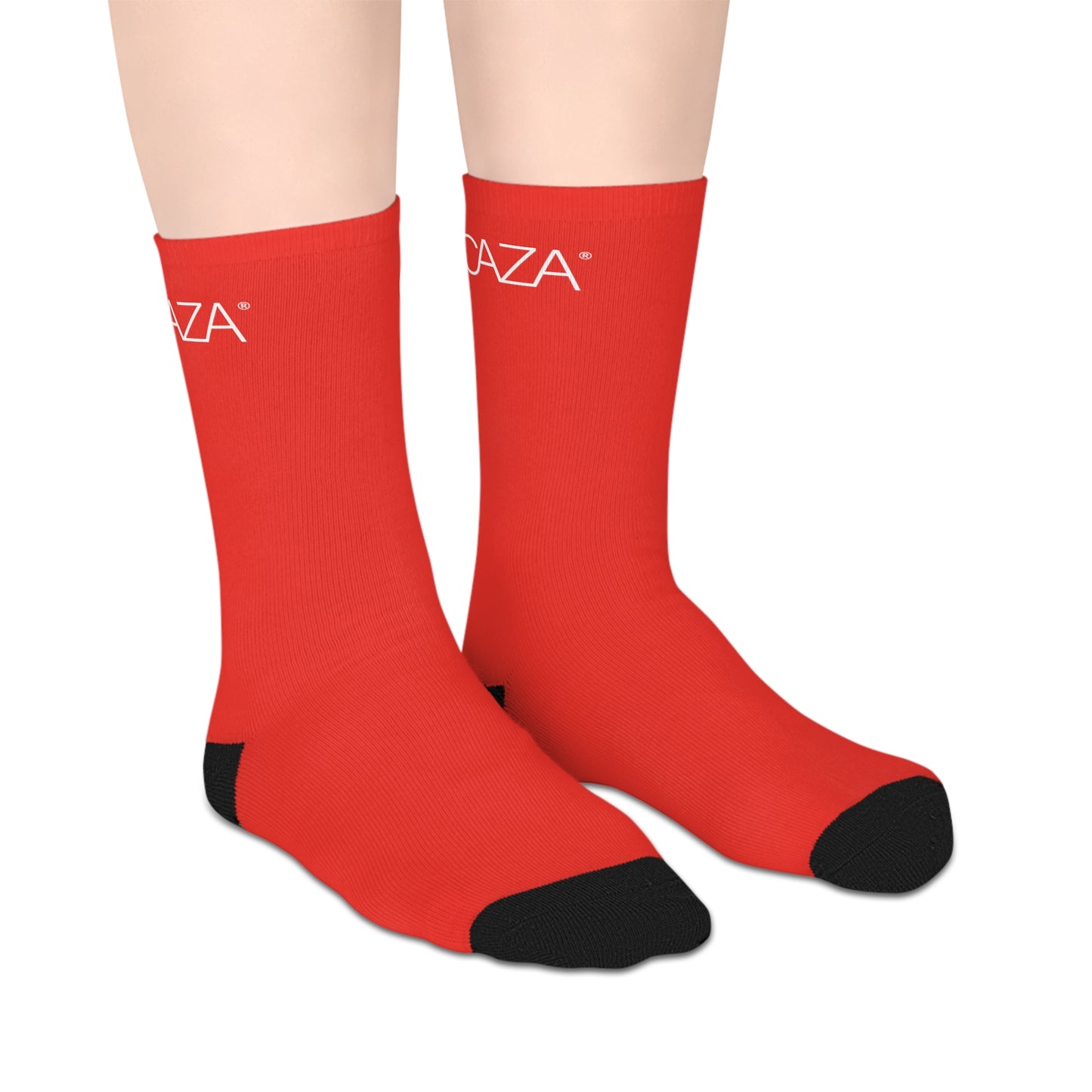 Mid-length Socks (Red)