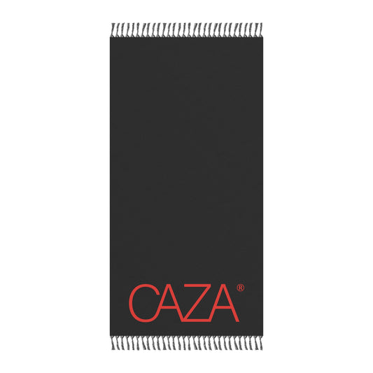 Boho Beach Cloth (Black with Red Logo)