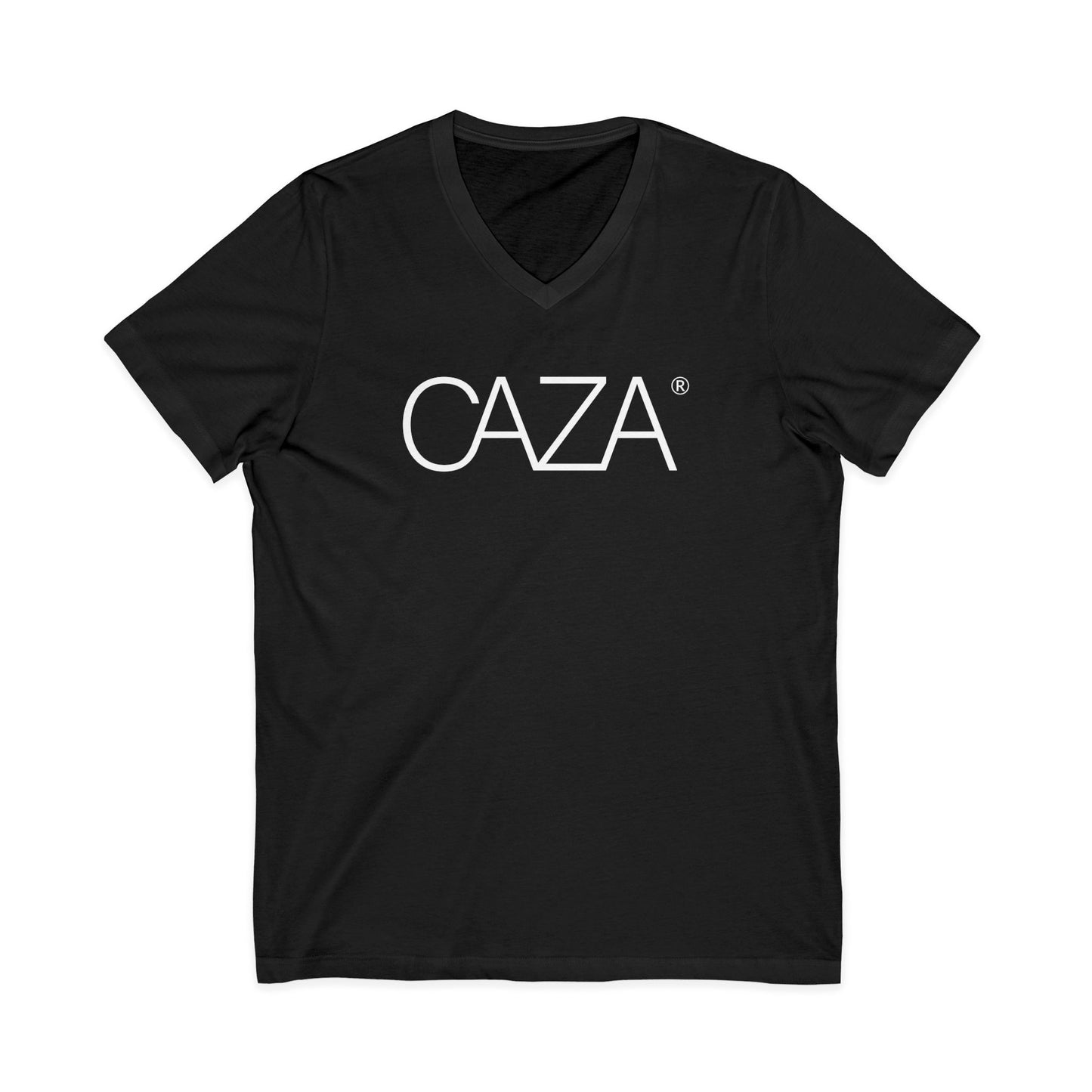 Unisex Jersey Short Sleeve V-Neck Tee