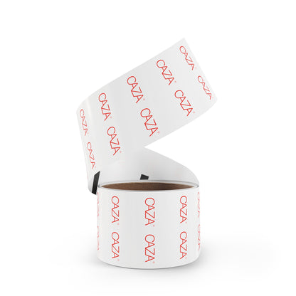 Square Sticker Label Rolls (White)