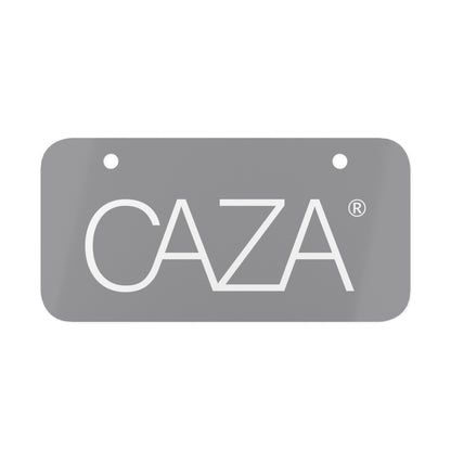 Mini License Plate (Grey)