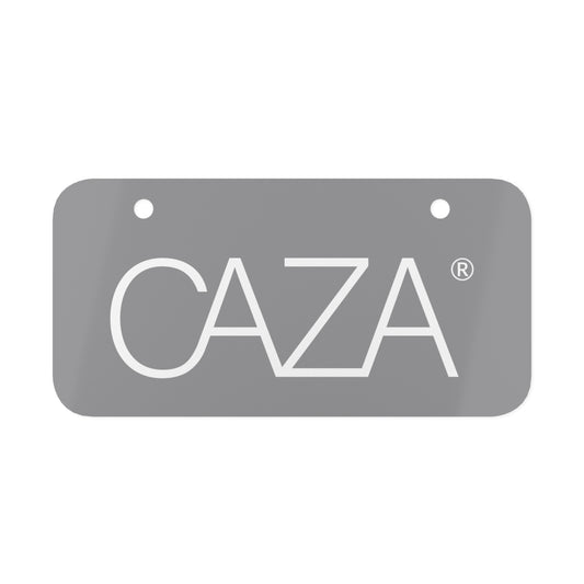 Mini License Plate (Grey)
