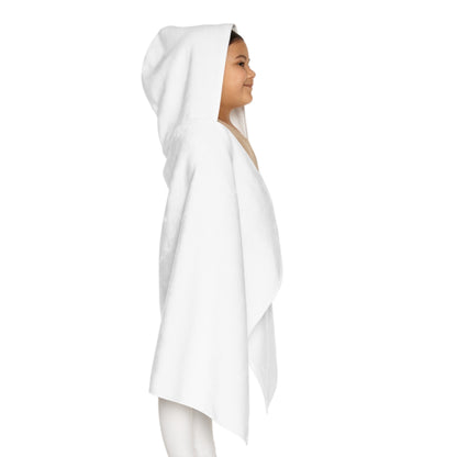 Youth Hooded Towel (White)