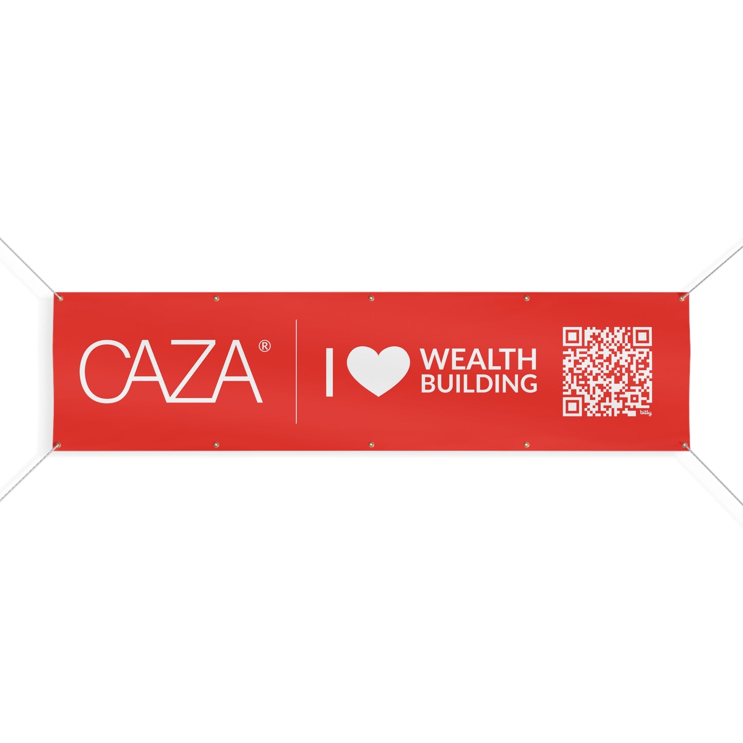 Join CAZA® | Matte Banner (Red)