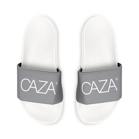 Youth PU Slide Sandals (Grey)