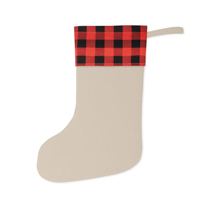 Plaid Christmas Stocking