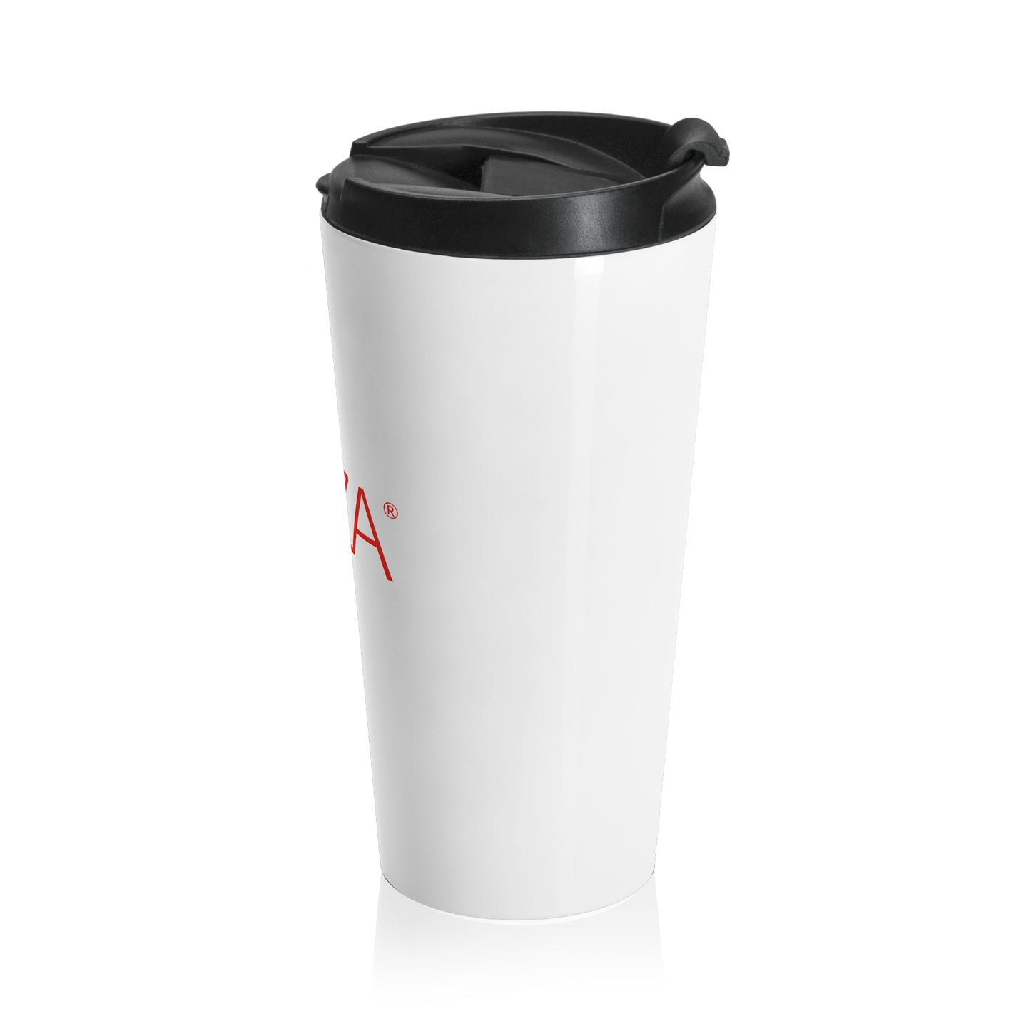 Stainless Steel Travel Mug (White)