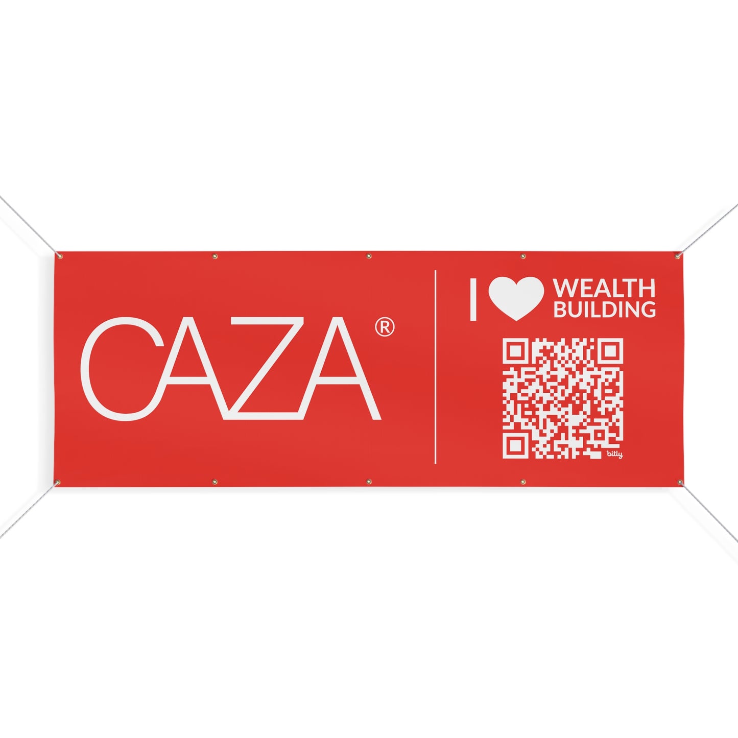 Join CAZA® | Matte Banner (Red)