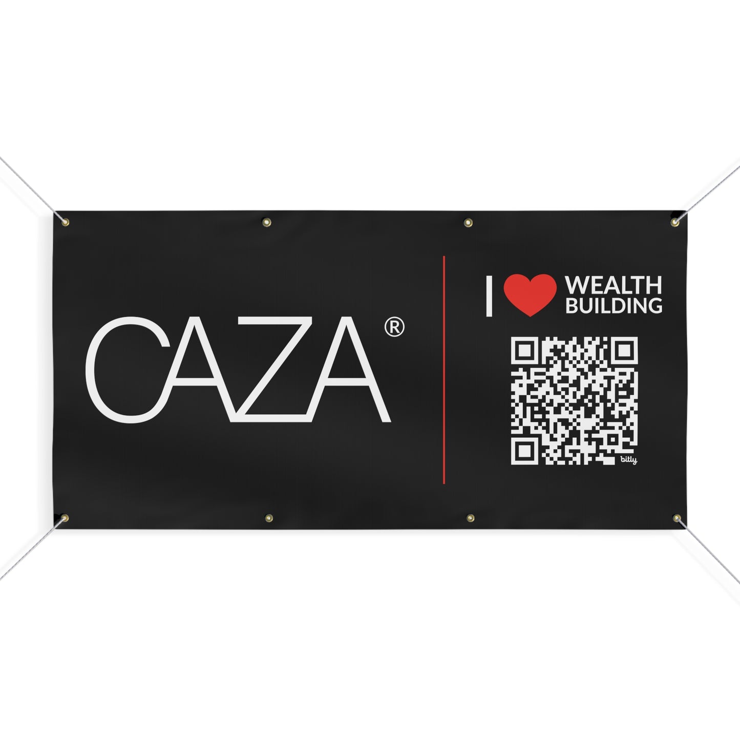 Join CAZA® | Matte Banner (Black)