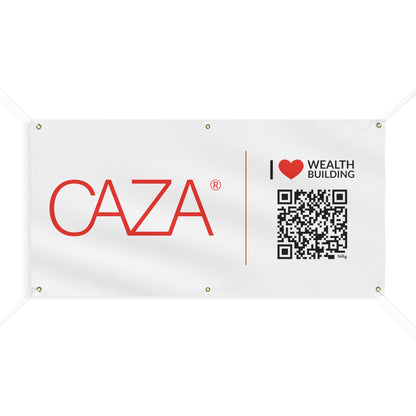 Join CAZA® | Matte Banner (White)