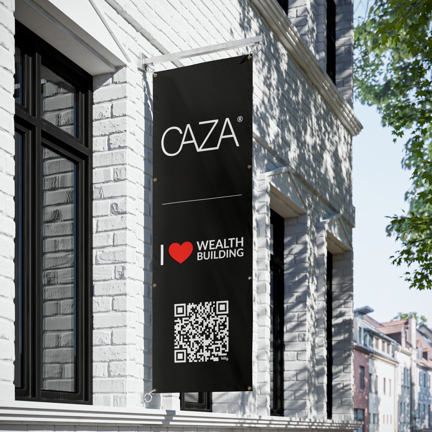 Join CAZA® | Vinyl Banners (Black)