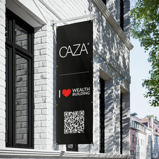 Join CAZA® | Vinyl Banners (Black)