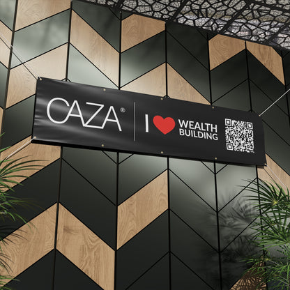 Join CAZA® | Matte Banner (Black)