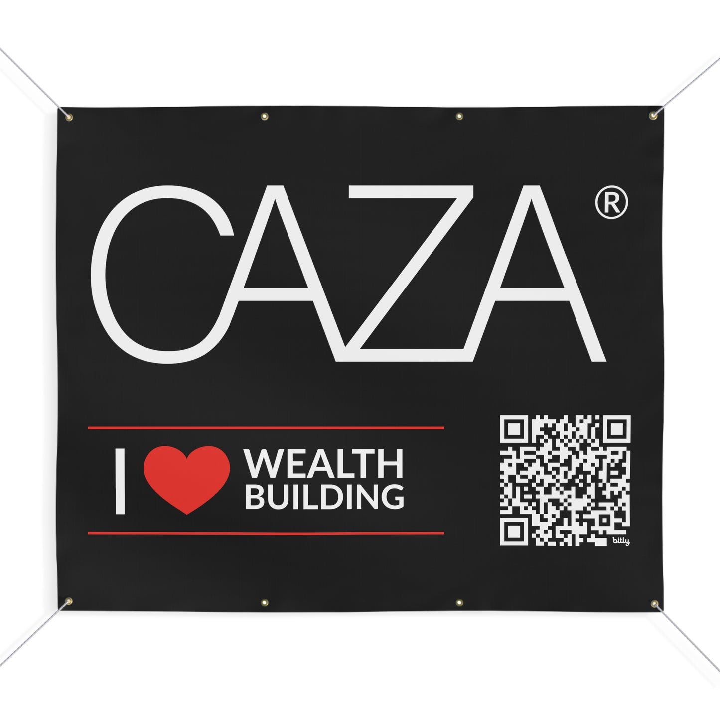 Join CAZA® | Matte Banner (Black)