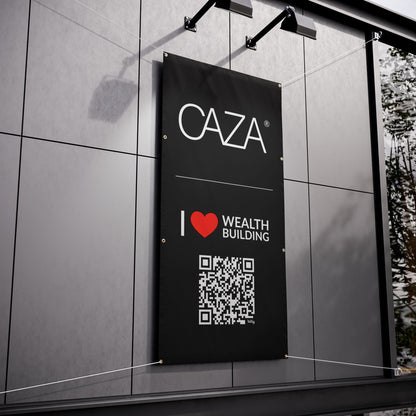 Join CAZA® | Vinyl Banners (Black)