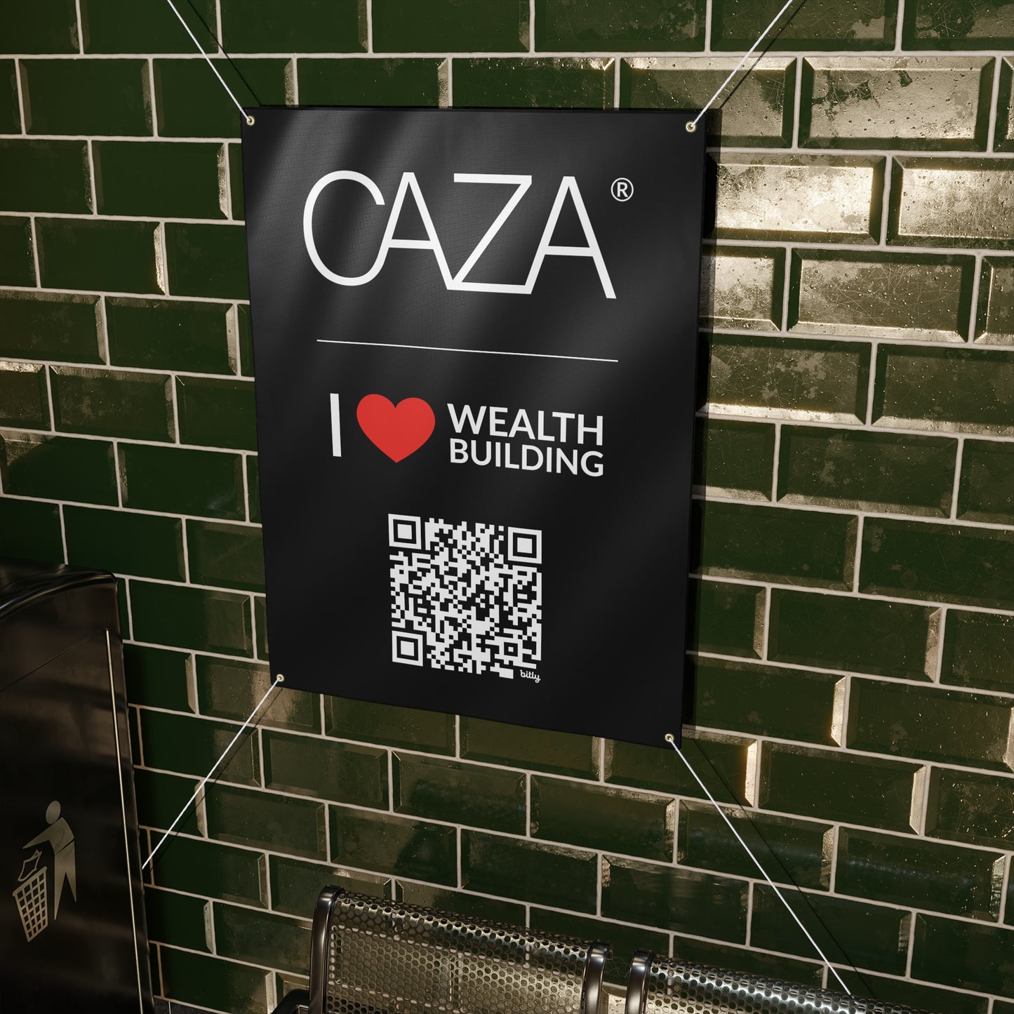 Join CAZA® | Matte Banner (Black)