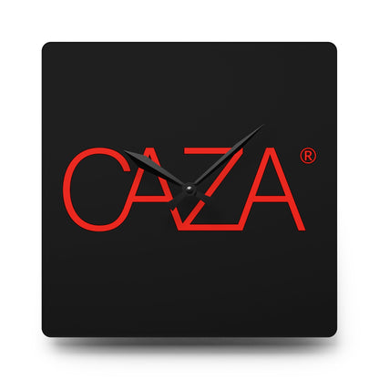 Acrylic Wall Clock (Black)