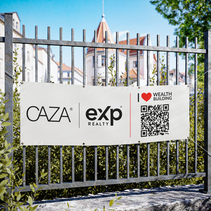 Join CAZA® | Vinyl Banners (White)