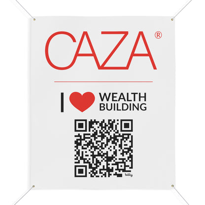Join CAZA® | Matte Banner (White)