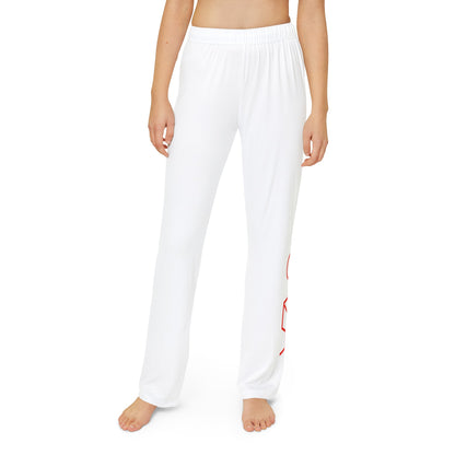 Kids Pajama Pants (White)