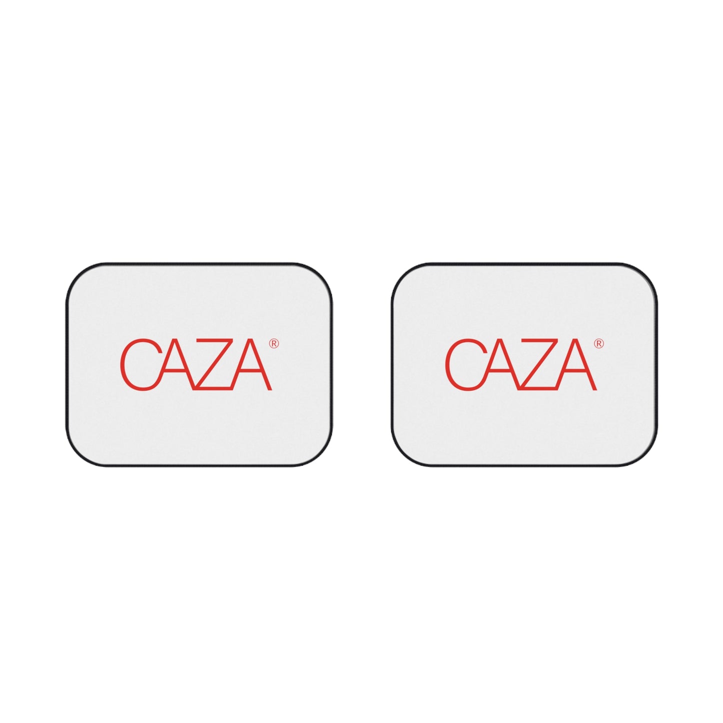 Rear Car Mats x2 (White)