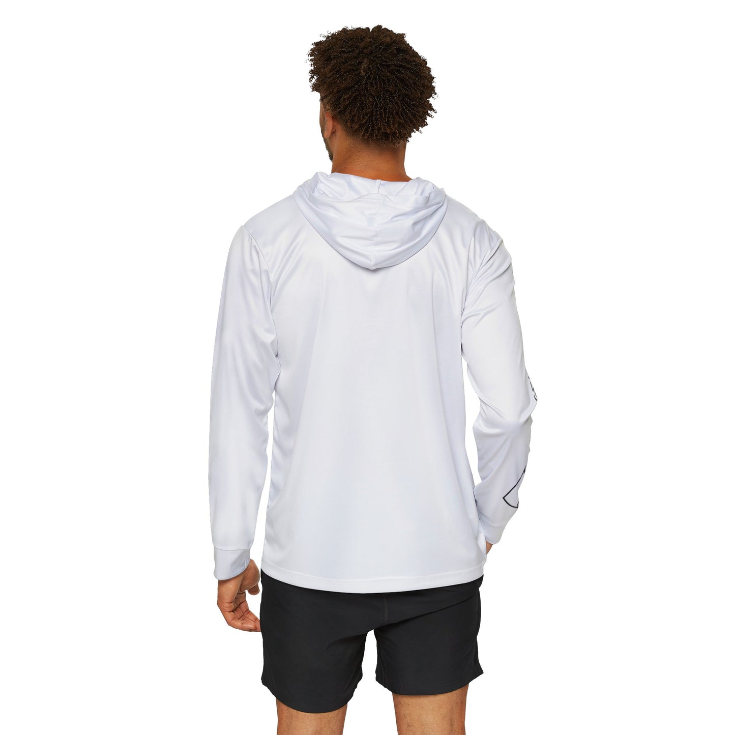Men's Sports Warmup Hoodie (White)