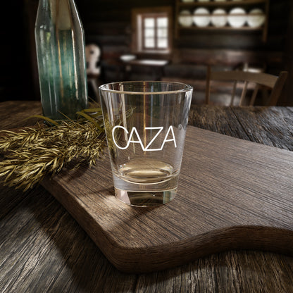 Shot Glass | White CAZA® Logo