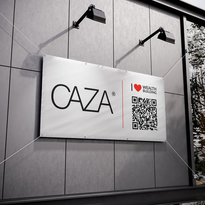 Join CAZA® | Vinyl Banners (White)