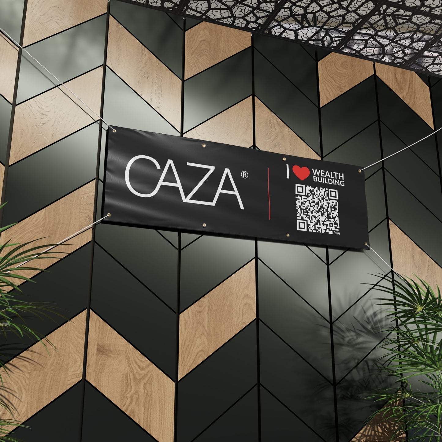 Join CAZA® | Matte Banner (Black)