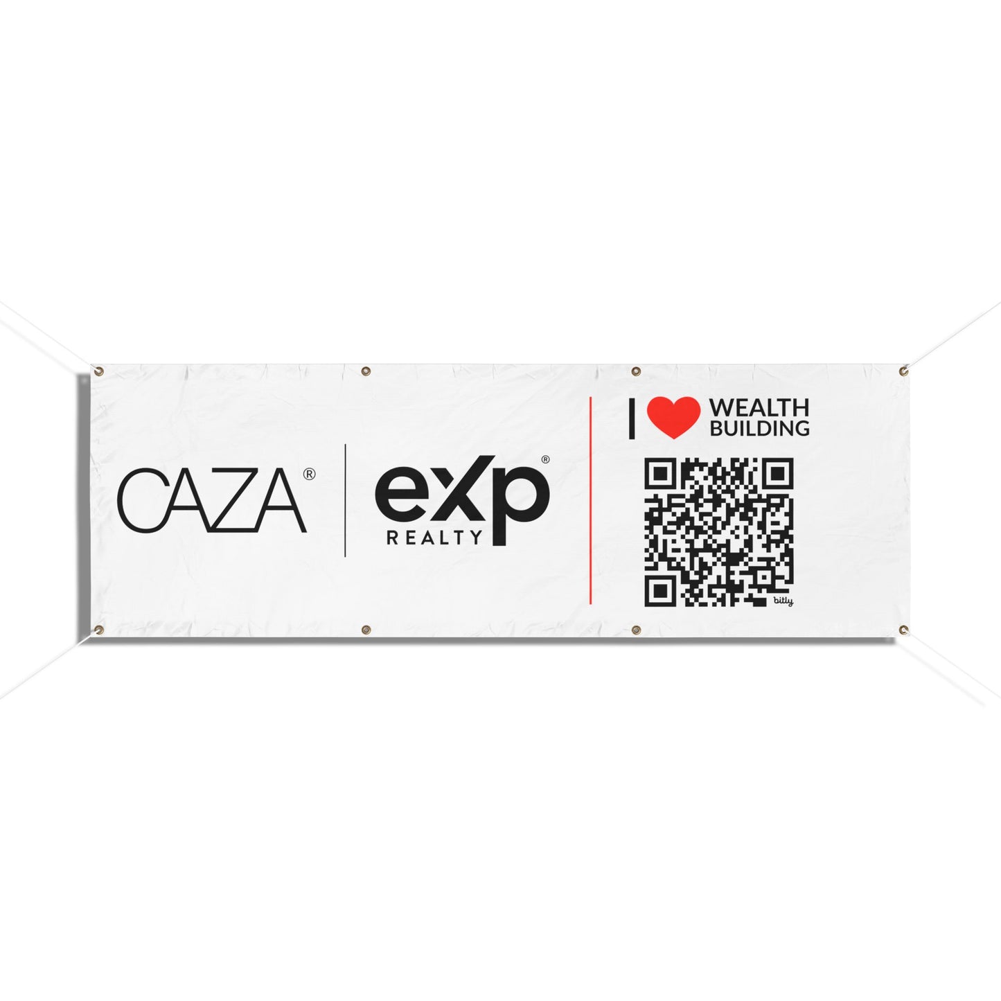 Join CAZA® | Vinyl Banners (White)