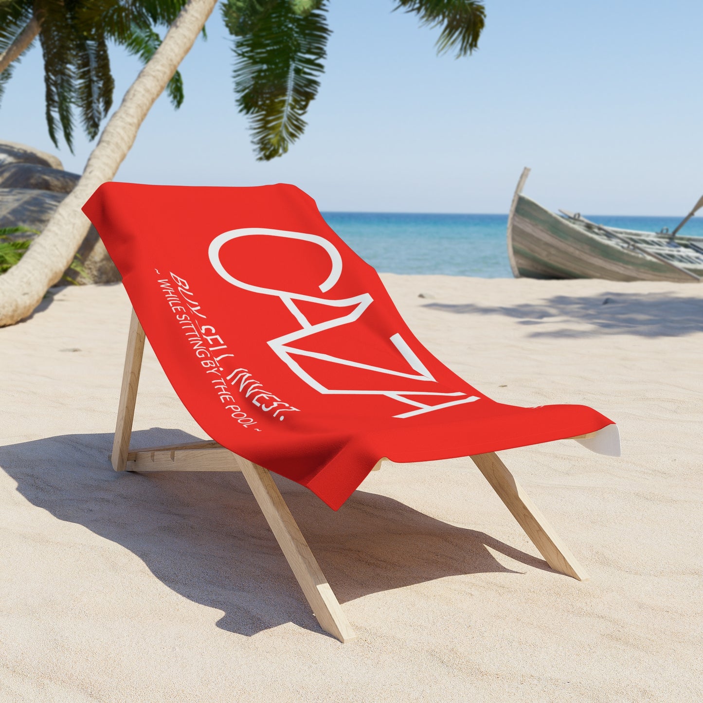 Beach Towel (Red)