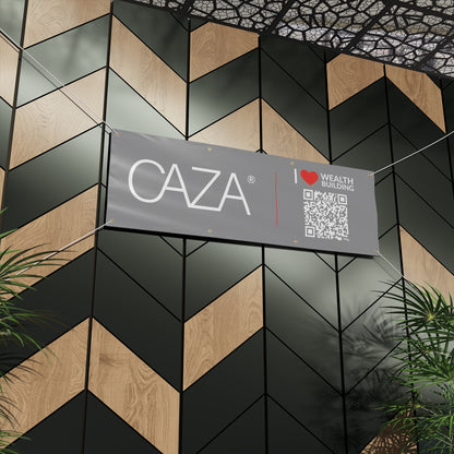 Join CAZA® | Matte Banner (Grey)