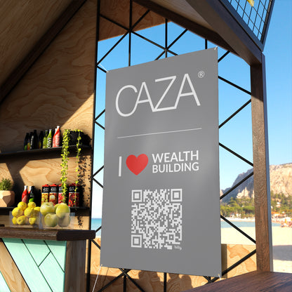 Join CAZA® | Matte Banner (Grey)