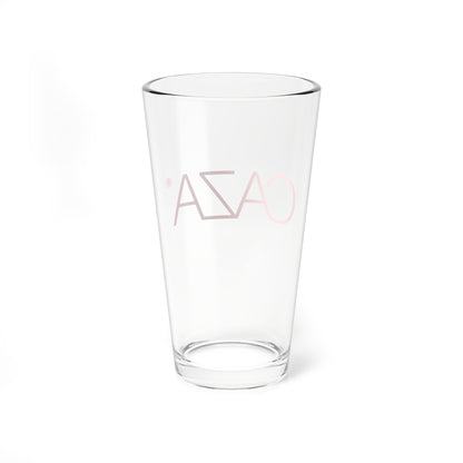 Mixing Glass, 16oz | Red CAZA® Logo