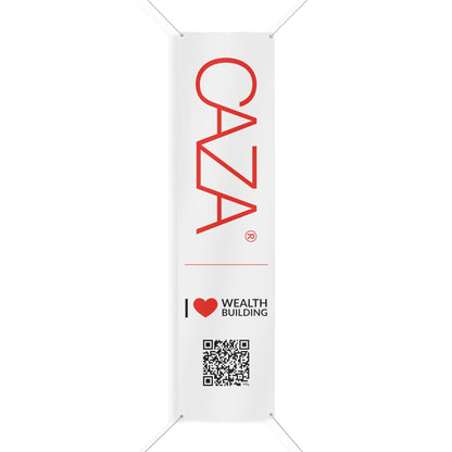 Join CAZA® | Matte Banner (White)