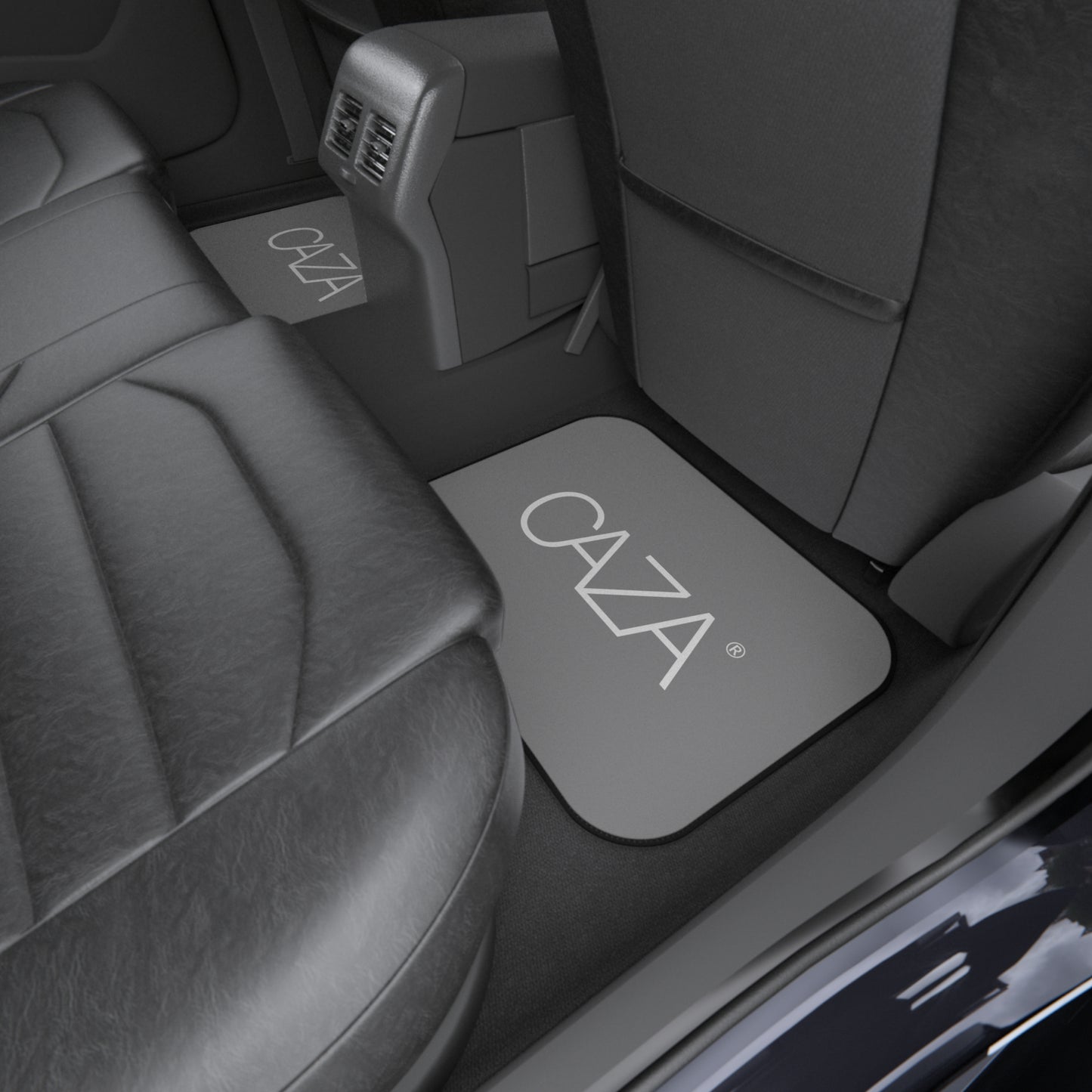 Rear Car Mats x2 (Grey)