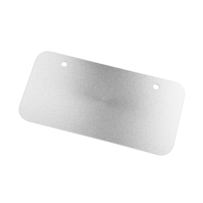 Mini License Plate (Red)