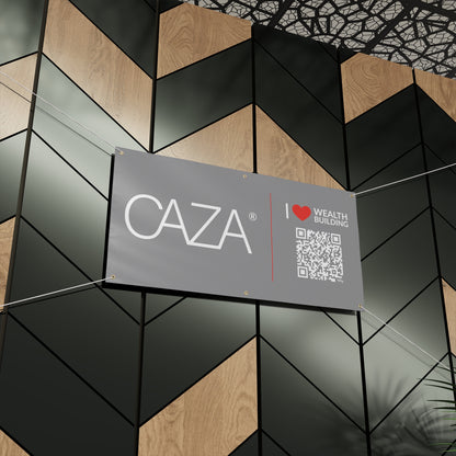 Join CAZA® | Matte Banner (Grey)