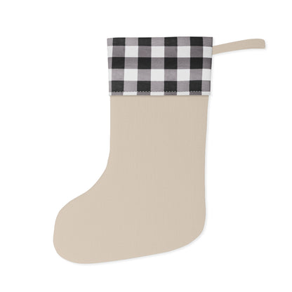 Plaid Christmas Stocking