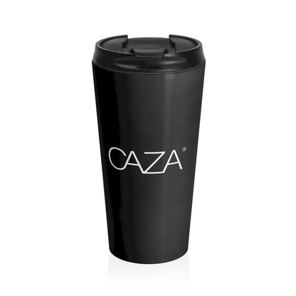 Stainless Steel Travel Mug (Black)