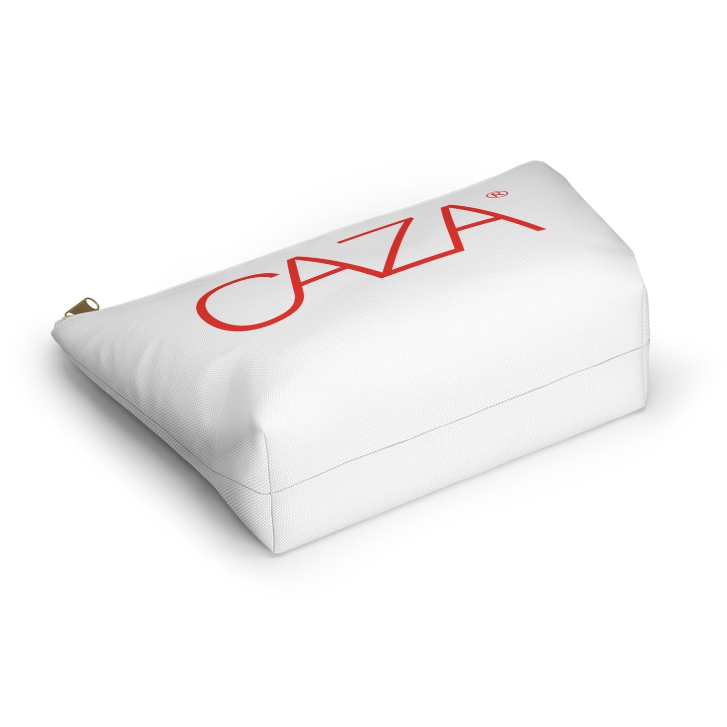 Accessory Pouch w T-bottom (White)