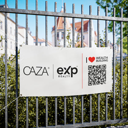 Join CAZA® | Vinyl Banners (White)
